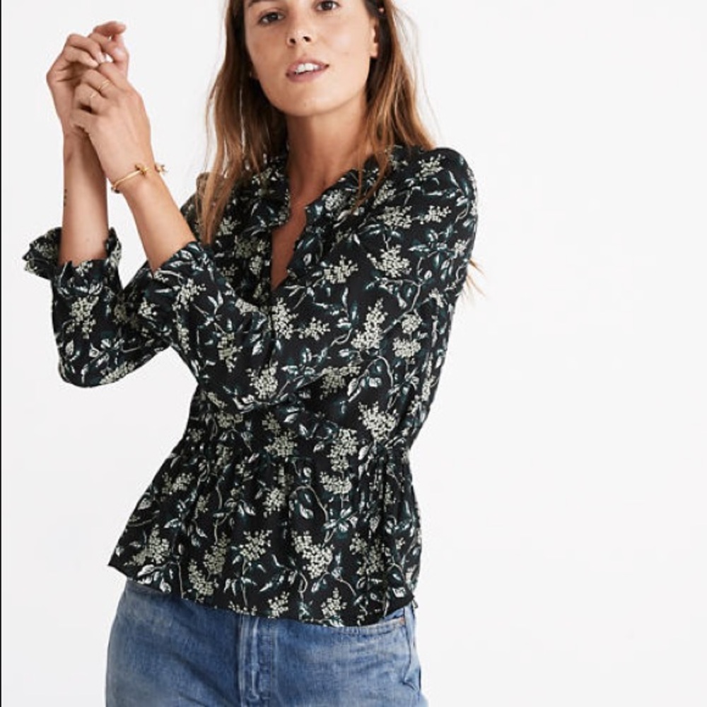 Silk Madewell Blouse